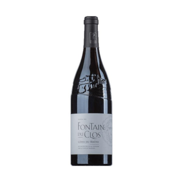 UNE CAISSE DE 6 - LA FONTAINE DU CLOS - CÔTES DU RHÔNE - LE VIN DU MOIS